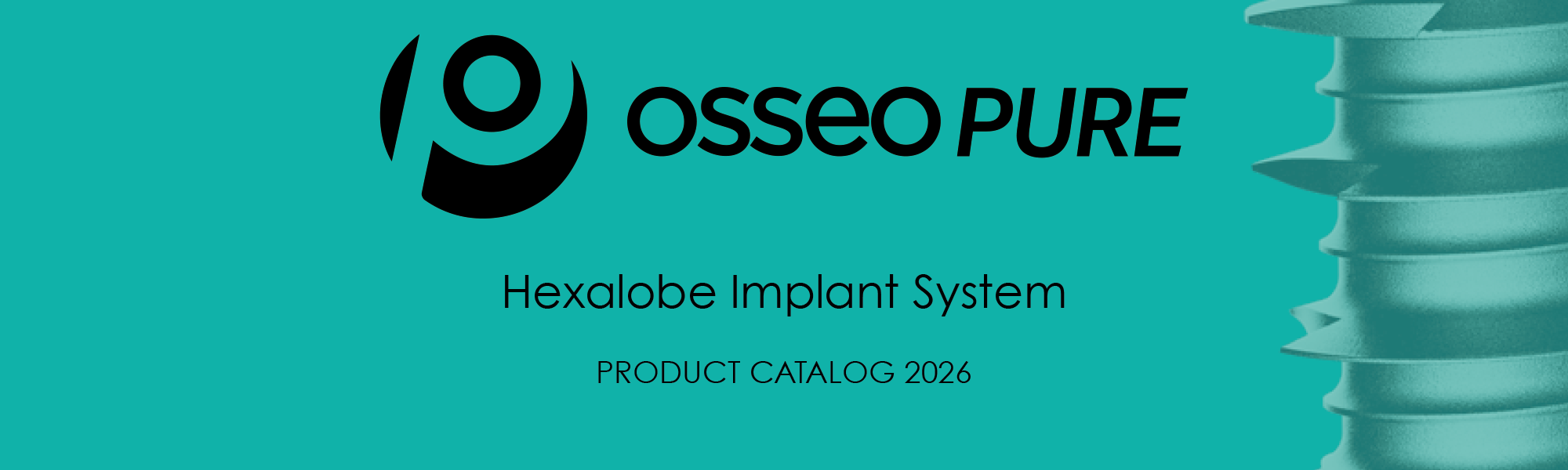 Hexalobe Implant System Catalogo Online 2026 | OsseoPure Europe 